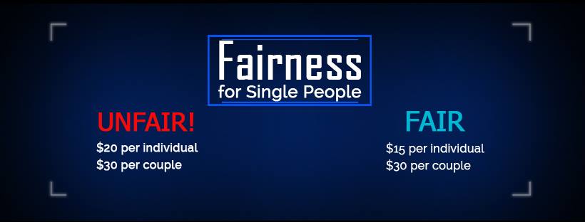 fairness for single people living alone website
