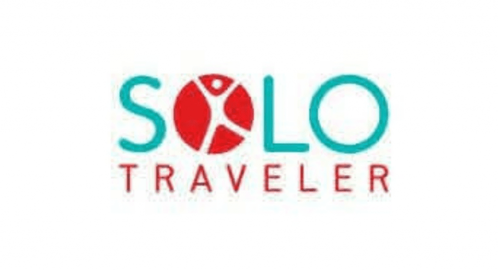 solo traveler world logo for living alone website