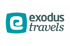 exodus travel logo for living alone website