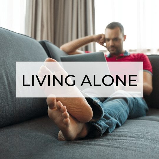 how to live alone resources page